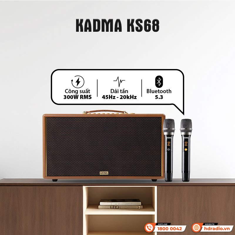 Tính năng của Loa Kadma KS68