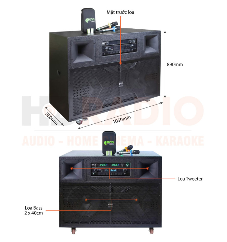 Loa kéo Kiwi H315