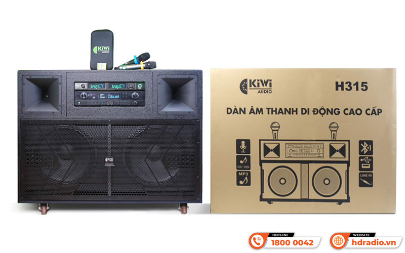 Tích hợp Loa kéo Kiwi H315