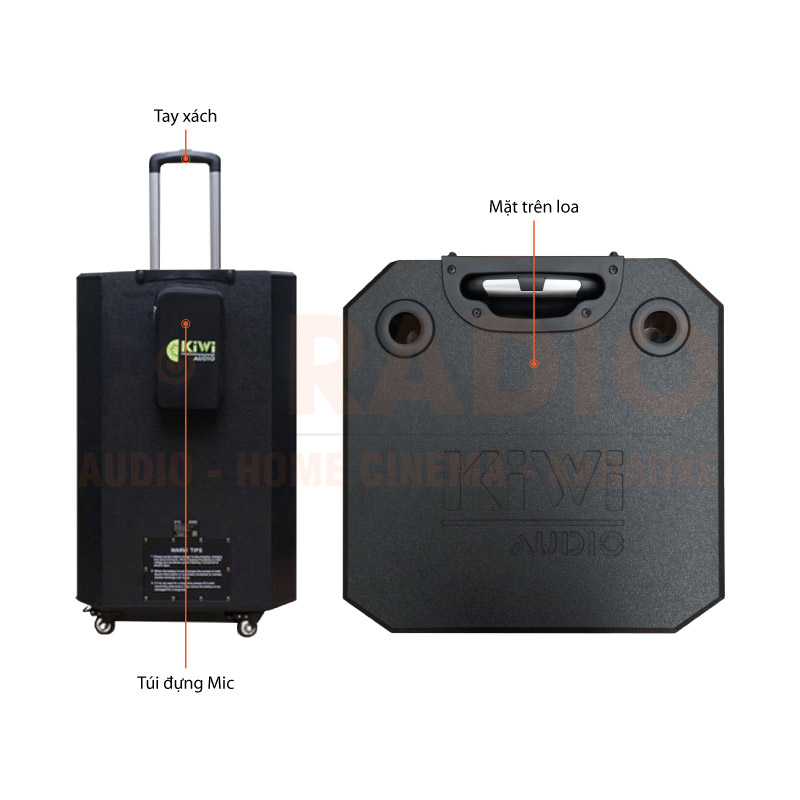 Chú thích Loa kéo Kiwi K6012