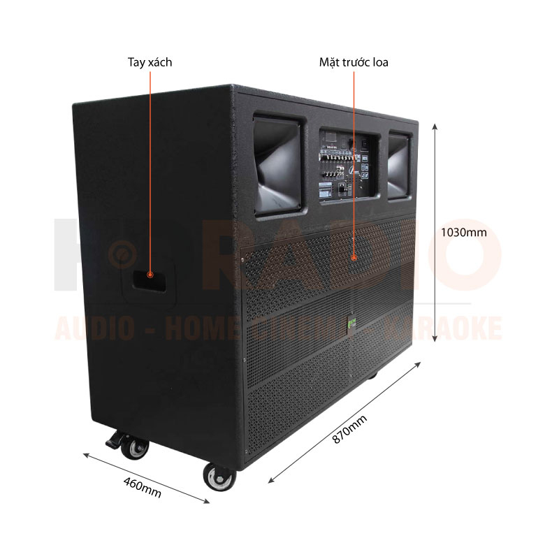 Chú thích Loa kéo Kiwi K8215