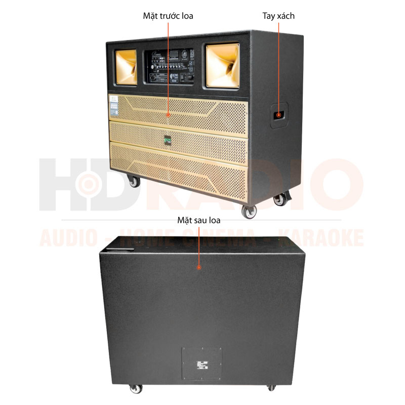 Chú thích Loa kéo Kiwi K240