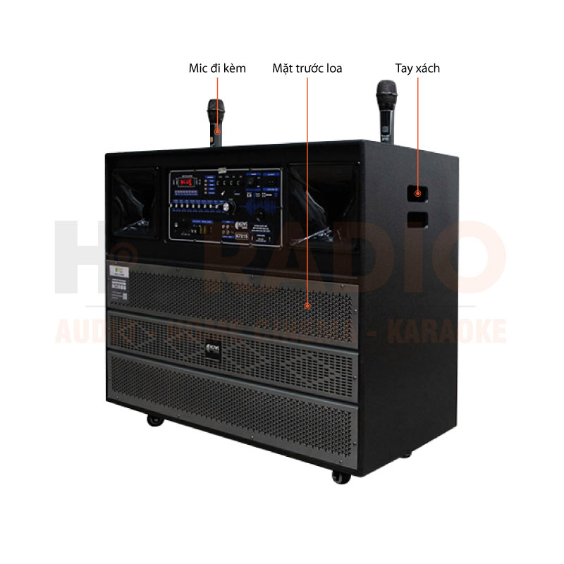 Chú thích Loa kéo Kiwi K7215