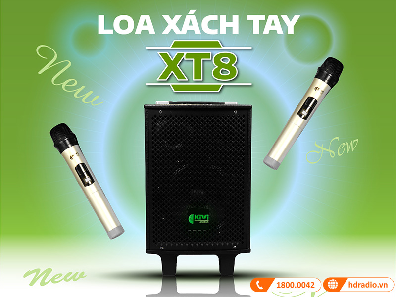 Loa kéo Kiwi XT8