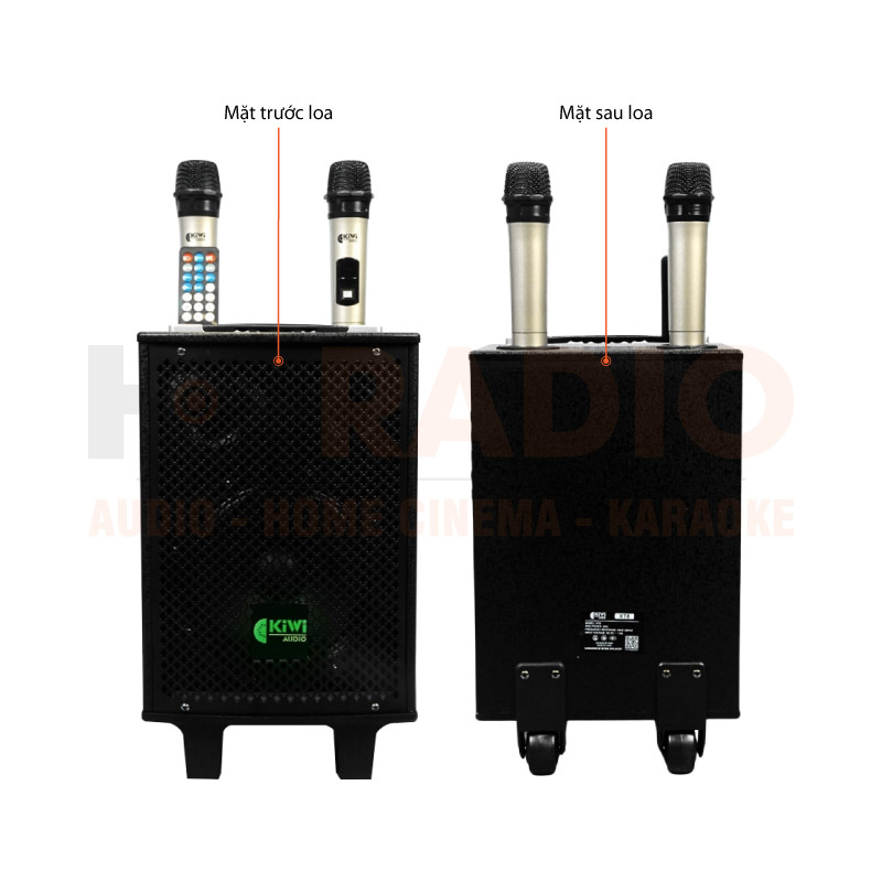 Chú thích Loa kéo Kiwi XT8