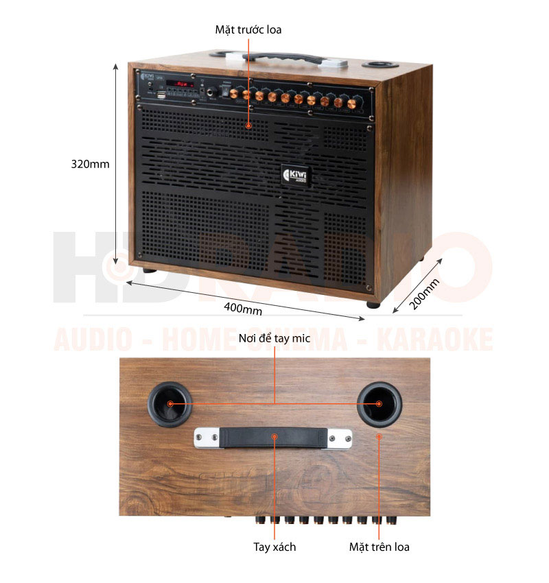 Loa xách tay Kiwi LX10