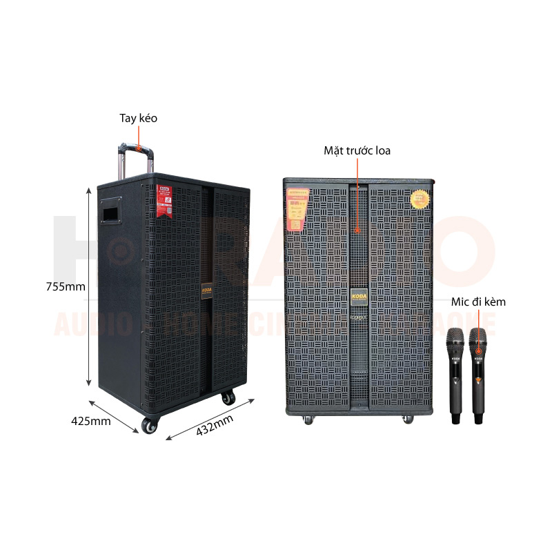 Chú thích Loa kéo Koda KD1519