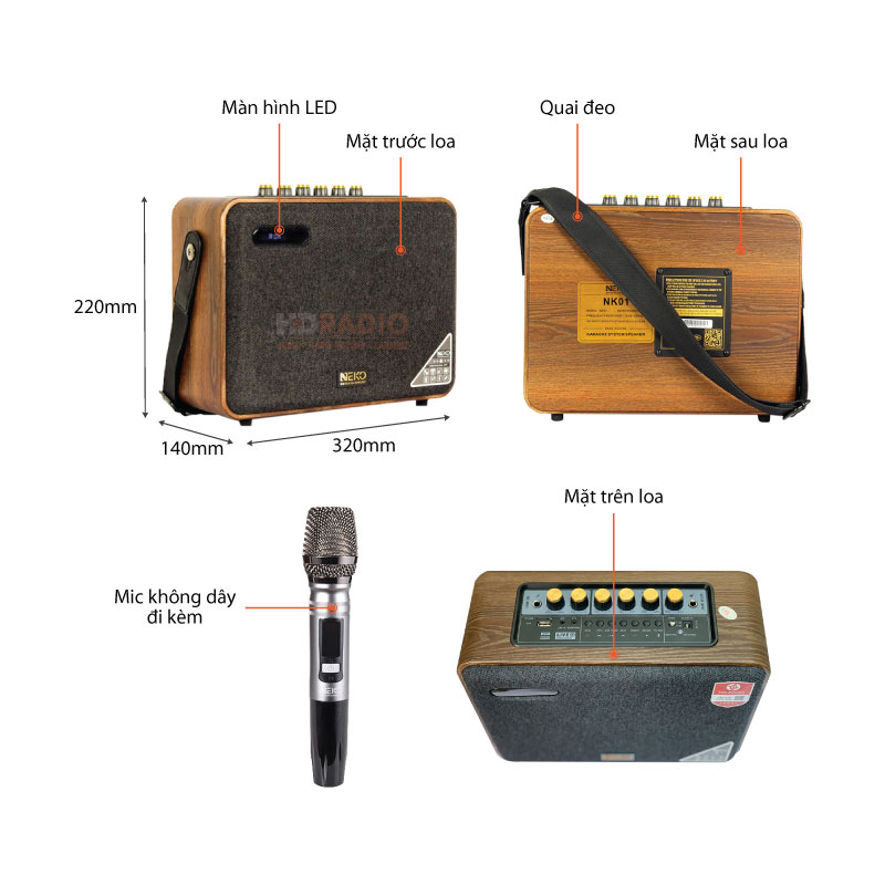 loa di dong Neko NK01