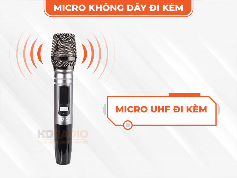 Loa Neko NK01 voi micro khong day di kem