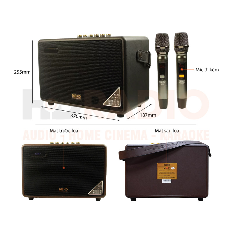 Chú thích loa di động Neko NK02