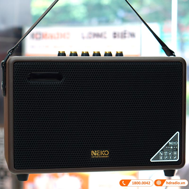 Loa Neko NK02, Công Suất 45W, Bass 16.5cm, Pin 4- 8h, Kèm 2 Tay Mic-5