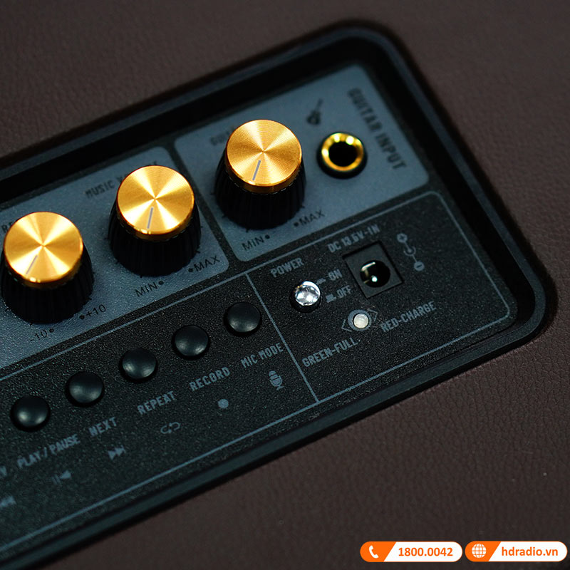 Loa Neko NK02, Công Suất 45W, Bass 16.5cm, Pin 4- 8h, Kèm 2 Tay Mic-12