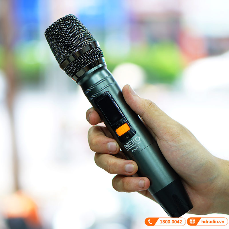 Loa Neko NK02, Công Suất 45W, Bass 16.5cm, Pin 4- 8h, Kèm 2 Tay Mic-4