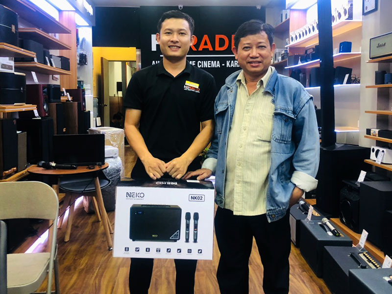 khách hàng lựa chọn hdradio để mua loa Neko NK02