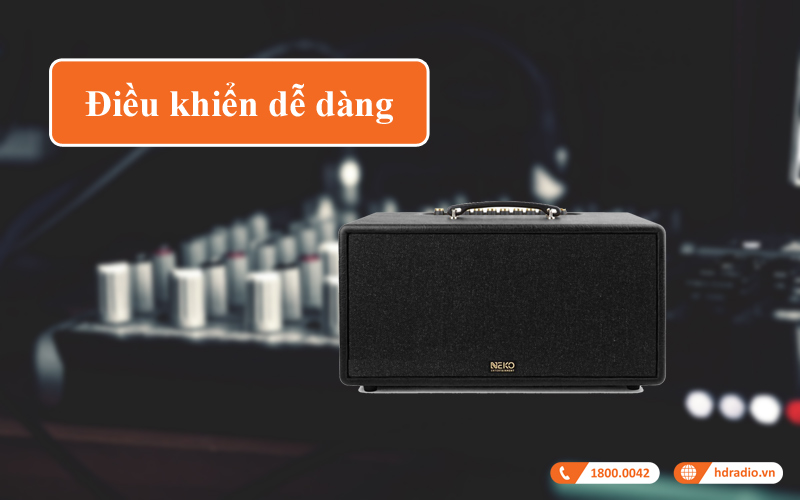Loa di dong Neko NK600 dieu khien