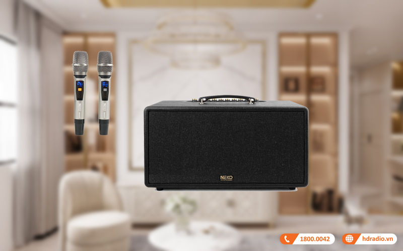 Loa di dong Neko NK600 trai nghiem