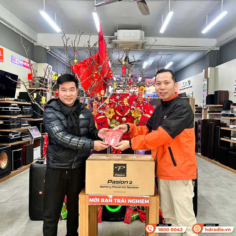 Loa Paramax Pasion 2, Công Suất 100W, Bluetooth 5.0, Pin 5 giờ, Optical, USB, AUX, Kèm 2 tay mic-14