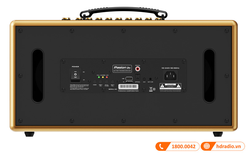 Loa Paramax Pasion 2C-9
