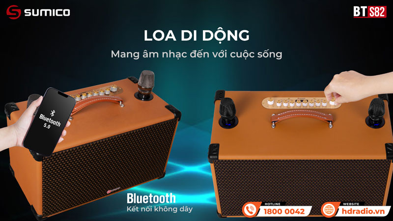 Bluetooth Loa Sumico BT-S82