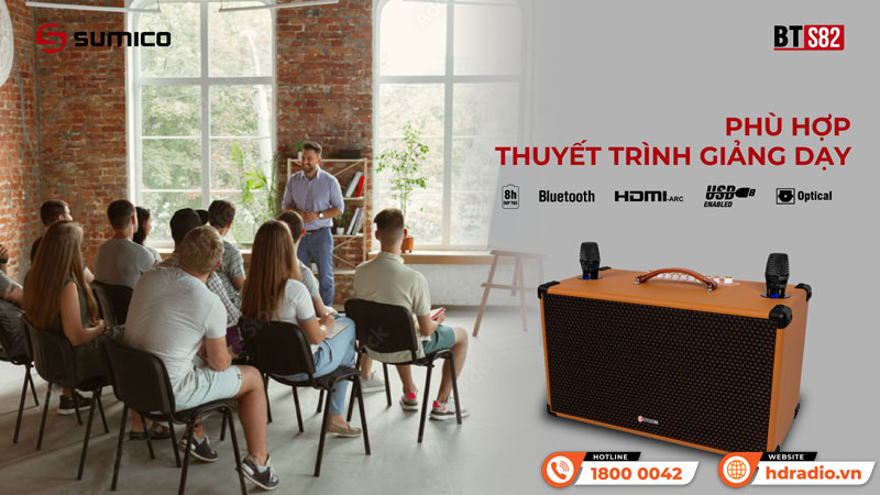 Ứng dụng Loa Sumico BT-S82
