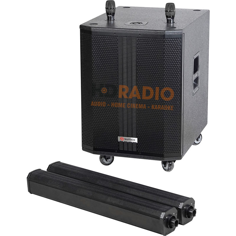 loa cột có thể thao lắp dễ dàng