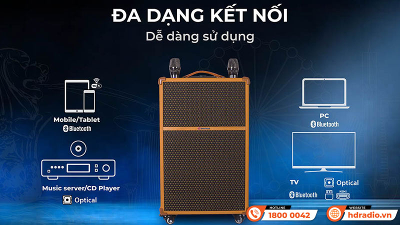 Kết nối Loa Sumico Touring 10