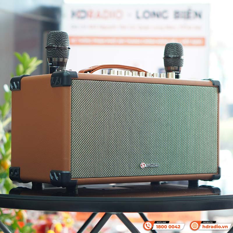 Loa Sumico BT S52, Bass 13.2cm, 100W, Pin 8H-3