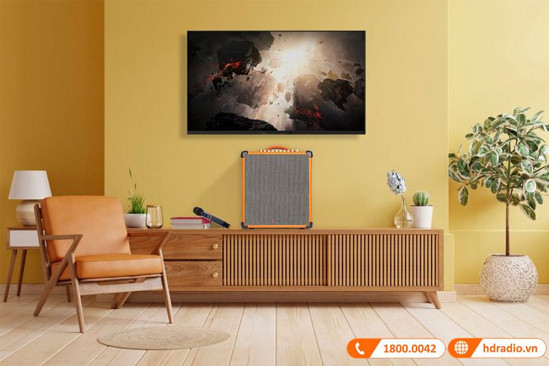 Loa Sumico MSP10A, Bass 25,4 cm, Công suất 100W, 2 Mic, Remote-6