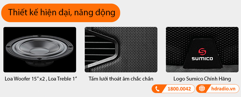 Loa Sumico on the go 215 