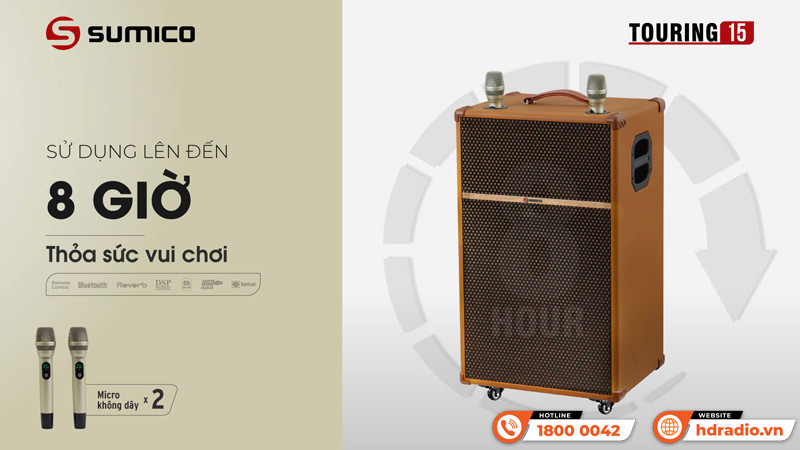 Pin Loa Sumico Touring 15