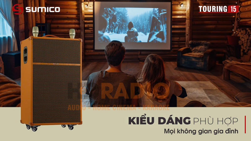 Thiết kế Loa Sumico Touring 15