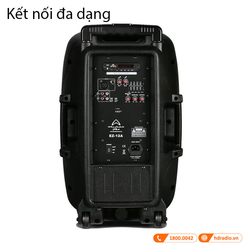 Kết nối Loa kéo Wharfedale EZ-12A