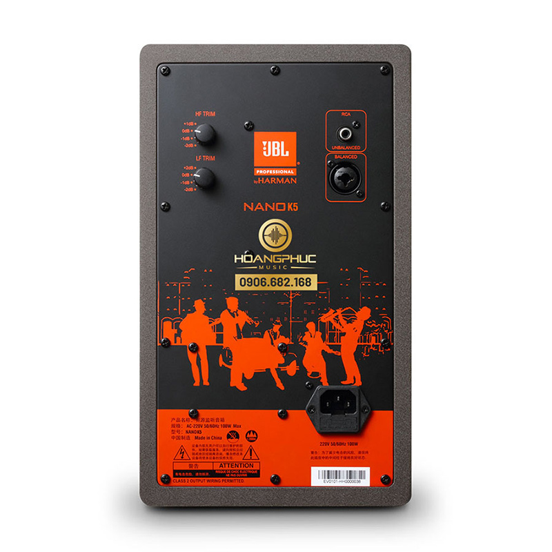 Loa JBL Nano K5, Độ nhạy 92 dB, Công suất 60W (Loa monitor phòng thu)-5