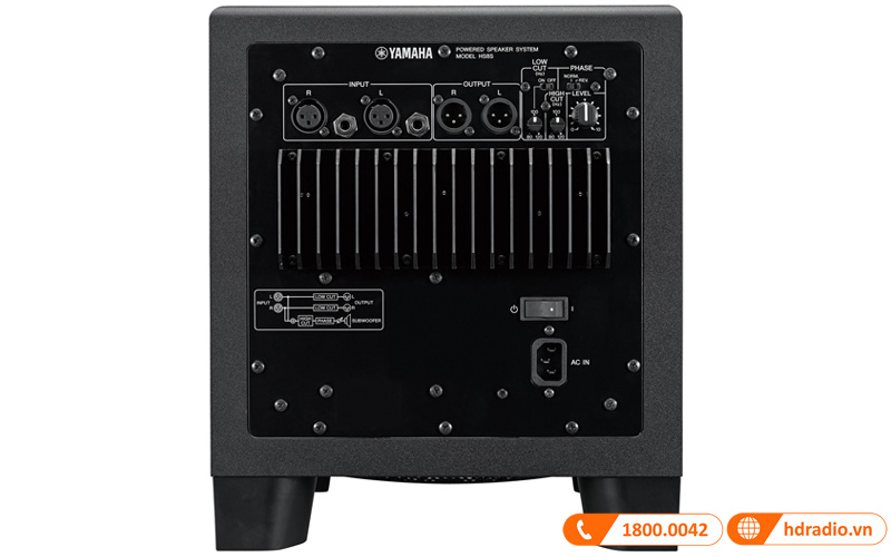 Loa Sub Yamaha HS8S, Bass 20 cm, Công suất 150 W-4