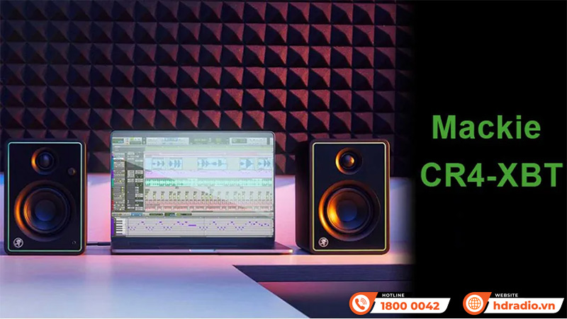 Ứng dụng thực tế loa kiểm âmMackie CR4-XBT Loa kiểm âm Mackie CR4-XBT