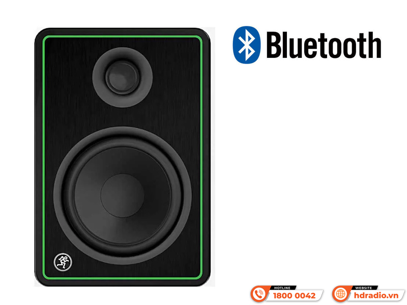 loa kiểm âm Mackie CR4-XBT hỗ trợ kết nối bluetooth loa kiểm âm Mackie CR4-XBT