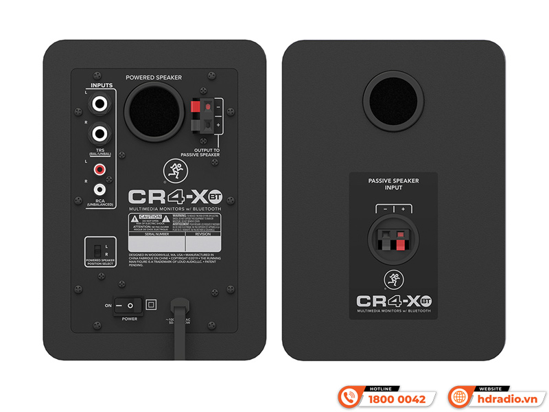 Loa kiểm âm Mackie CR4-XBT Loa kiểm âm Mackie CR4-XBT