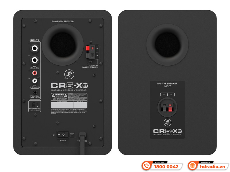 Loa kiểm âm Mackie CR5-XBT