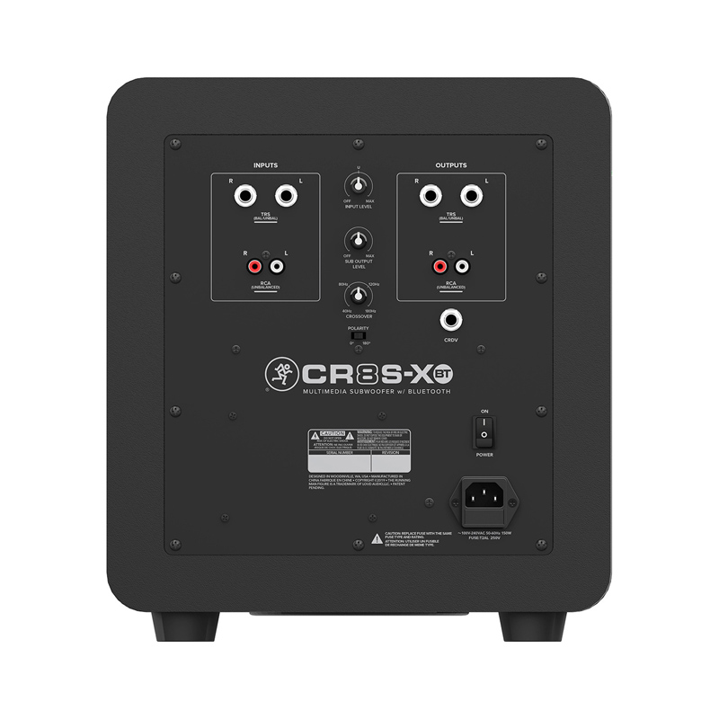 Loa Sub Kiểm Âm Mackie CR8S-XBT, Bass 20cm, 160W, Bluetooth-4