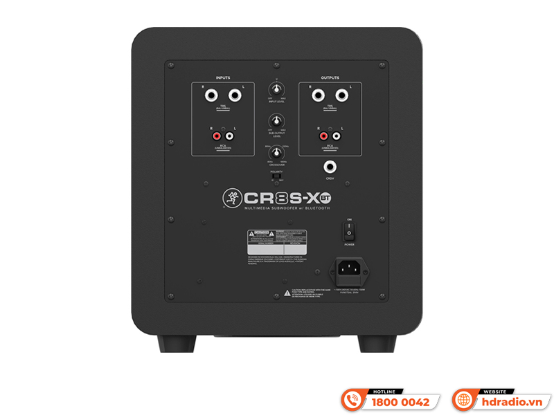 Loa sub kiểm âm Mackie CR8S-XBT