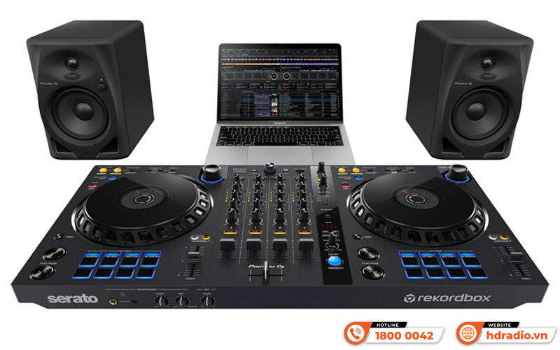 Kết nối Loa kiểm âm Pioneer DJ DM-40D