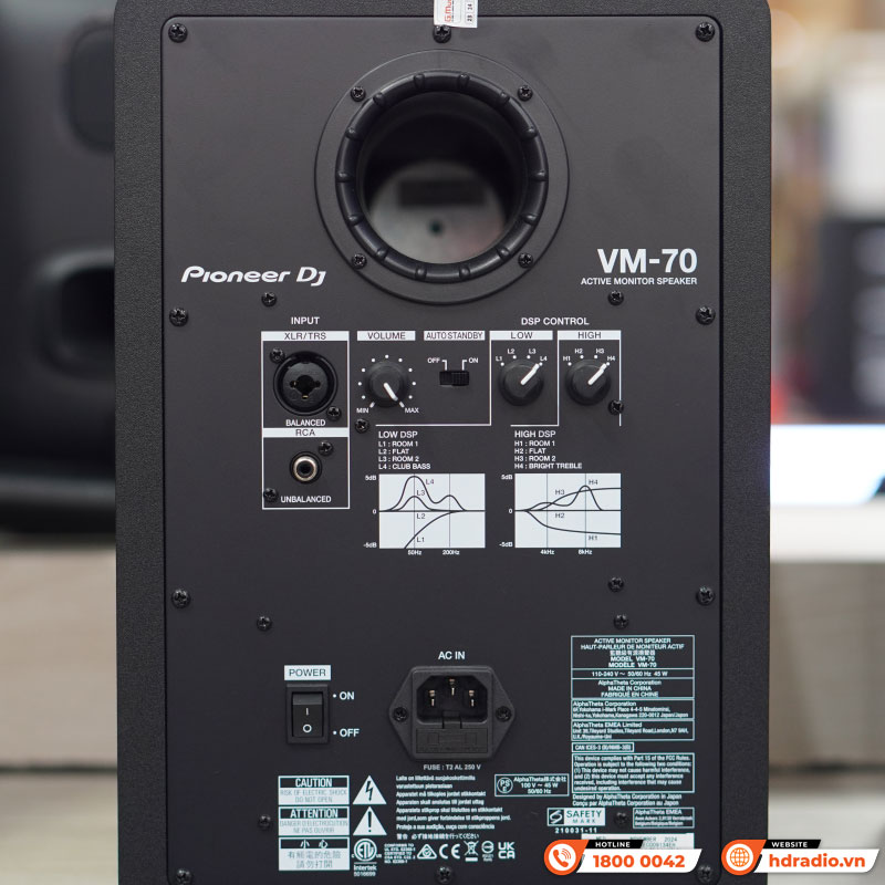 Loa kiểm âm Pioneer DJ VM-70
