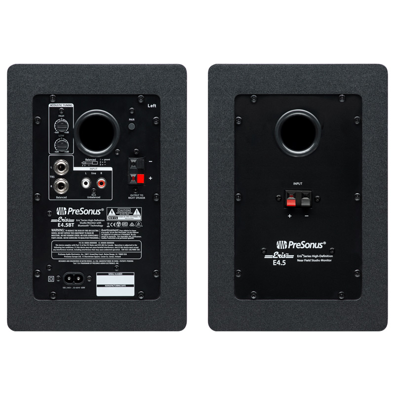 Loa kiểm âm PreSonus Eris 4.5 BT, TRS, RCA, AUX, Bluetooth 5.0-2