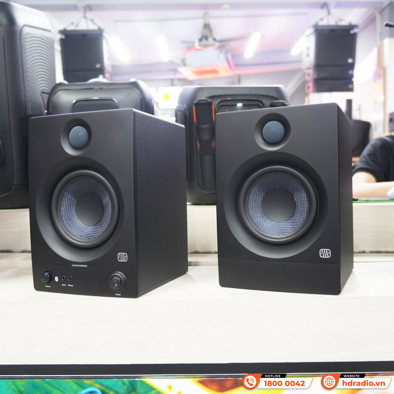 Loa kiểm âm PreSonus Eris 5BT 2nd Gen, Bluetooth 5.0, công suất 100W, XLR, RCA-2