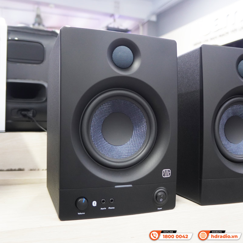 Loa kiểm âm PreSonus Eris 5BT 2nd Gen, Bluetooth 5.0, công suất 100W, XLR, RCA-3