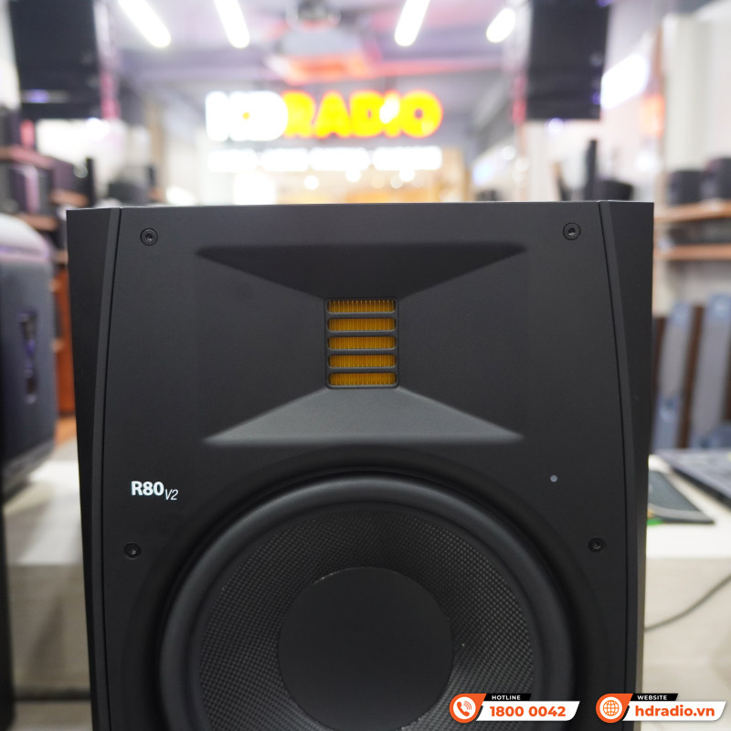 Loa kiểm âm PreSonus R80 V2, XLR, RCA, TRS-4