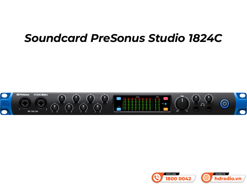 Soundcard PreSonus Studio 1824C Audio Interface
