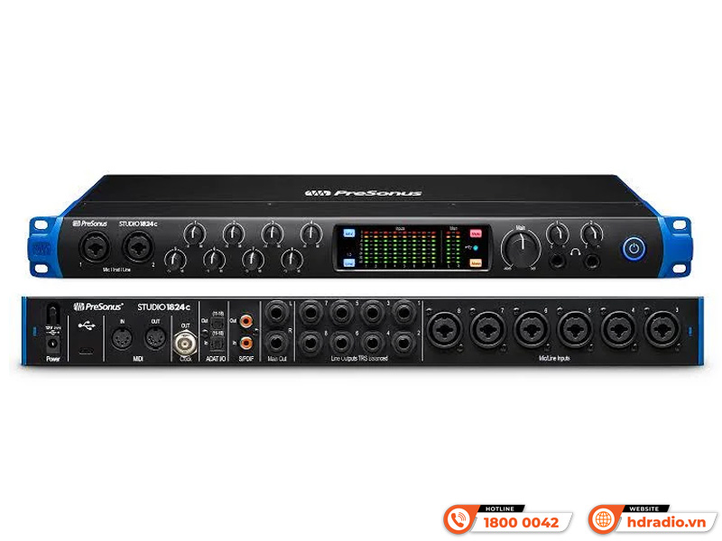 Soundcard PreSonus Studio 1824C Audio Interface