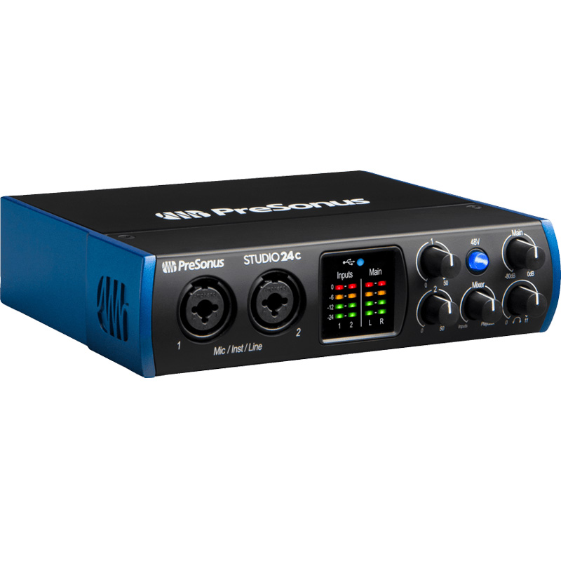 Soundcard PreSonus Studio 24c USB-C Audio Interface-3