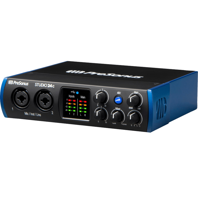 Soundcard PreSonus Studio 24c USB-C Audio Interface-4